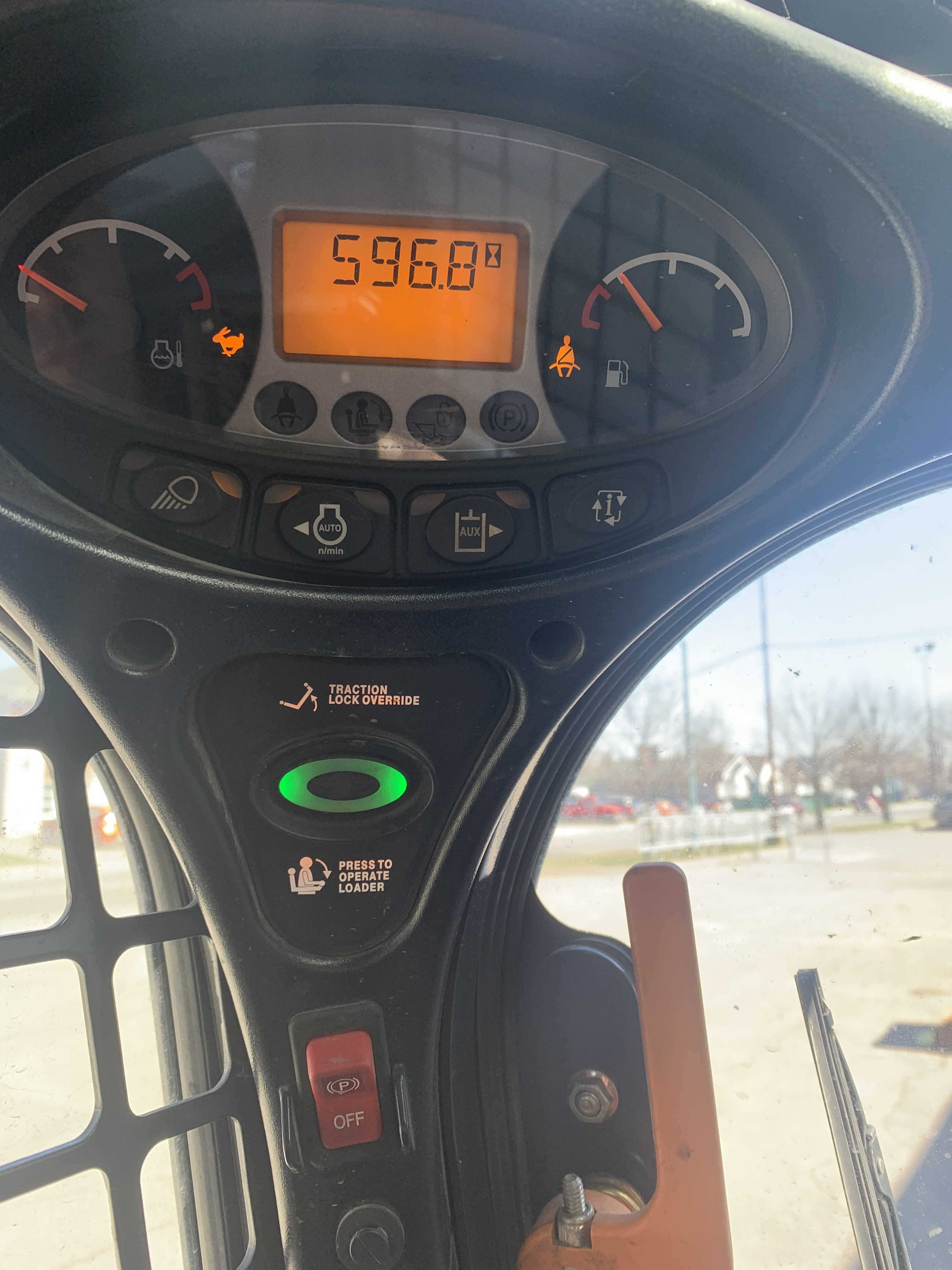 Bobcat S450 + Cab+ Backup Camera * 596 hours for sale